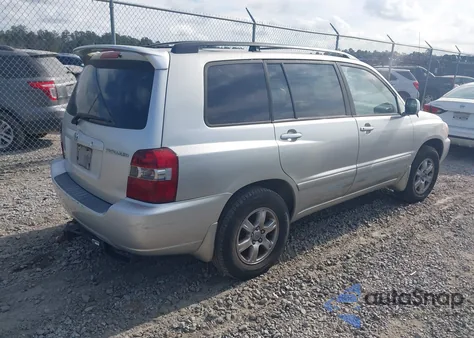 2007 Toyota Highlander V6 from USA, damaged, VIN JTEGP21AX70139796